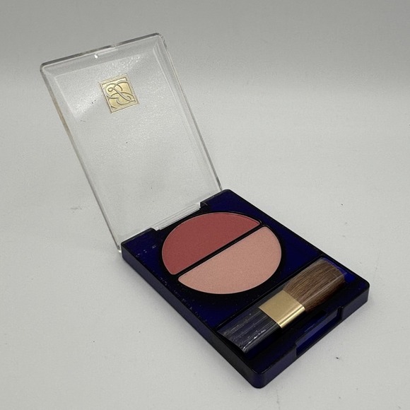 New "Estee Lauder" Blush Duo 07 Raspberry Kiss‎ & 35 Blushing Violet Cheek Color - Picture 1 of 4